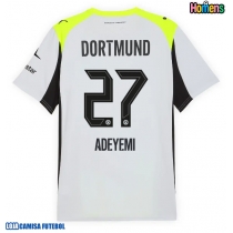 Camisa de Futebol Borussia Dortmund Karim Adeyemi #27 Equipamento Secundário 2025-26 Manga Curta